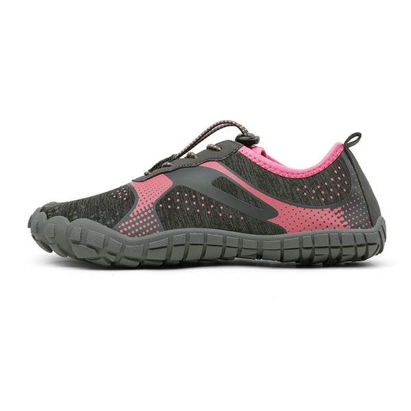 Women Water Shoes for Beach, Lake & More - GREY WATERMELON RED - 1